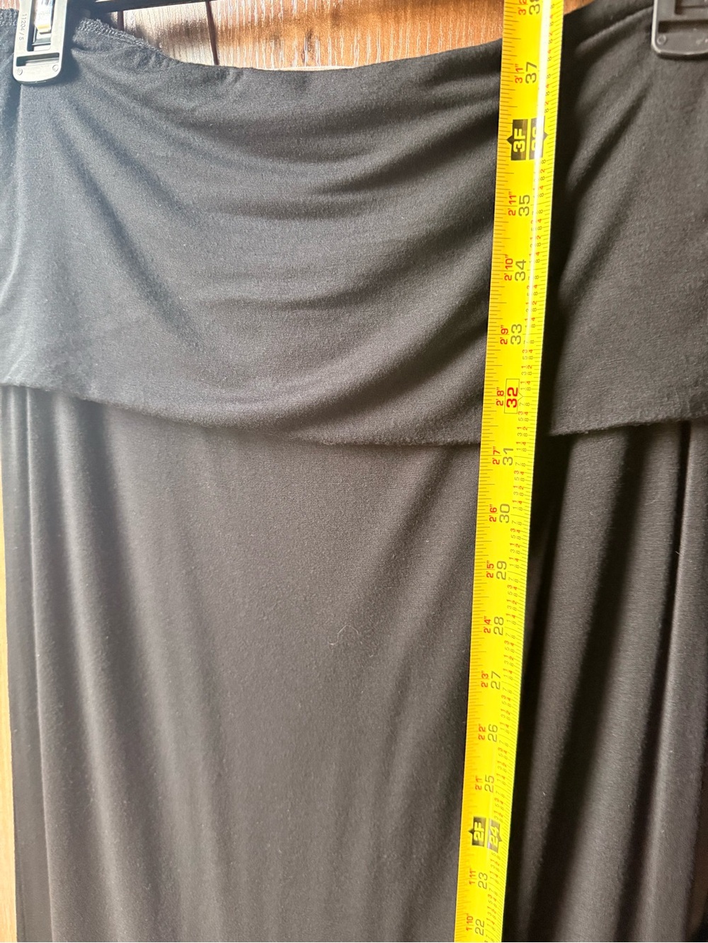 ❌SOLD❌ Joah Brown Tube Dress + Foldover Maxi Skirt Black - Picture 10 of 12